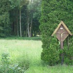 Kreuz zwischen Siebnach und Traunried vom Vater von Hans Gut erstellt