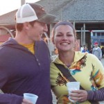 Enkelin Kerri mit Ehemann Michael Flanigan