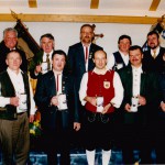 v.o.l. 2.Bgm. Aigster, Emil Hummel, Josef Reißner, Georg Schmid, 1.Bgm. Sturm, Johann Sirch, Michael Schmid, Peter Pfandzelter, Walter Schmid, Gerhard Steber