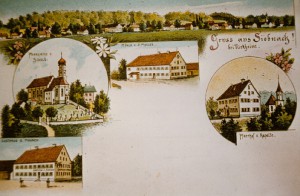 Ansichtskarte von Siebnach 16.08.1900