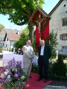 v.l.: Anton Käsbauer und Dieter Kühnel