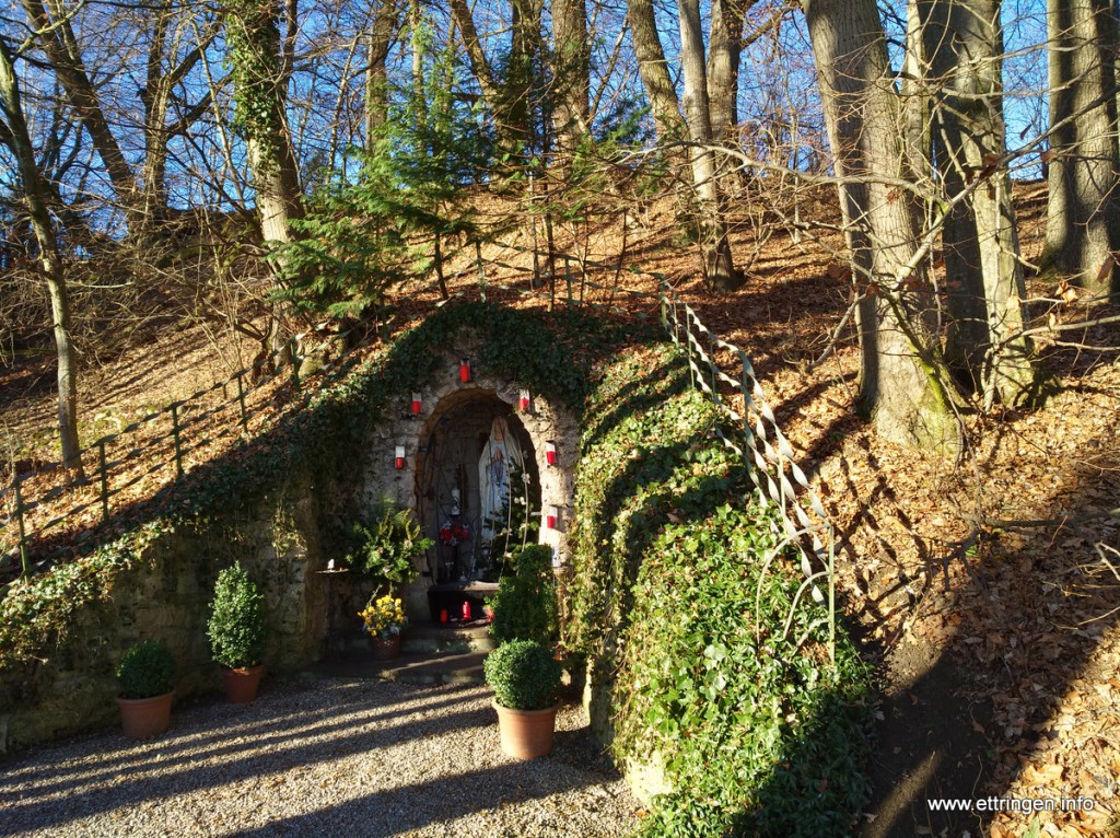 Mariengrotte in Ettringen im Dezember 2016