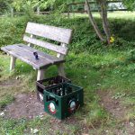 Ruhebank am Oberen Wehr (West)