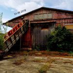 Das alte Lagerhaus auf dem Bahnhofsgelände