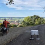 Blick auf Tussenhausen vom Schlossberg