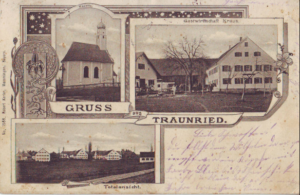 KI Copilot: „Liebe Grüße aus Traunried. Wir sind gut angekommen und genießen die schöne Umgebung. Hoffentlich geht es Euch ebenfalls gut. In herzlicher Verbundenheit...“