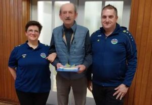 Für 70-jährige Vereinstreue erhielt Roland Scherbaum eine Ehrung.