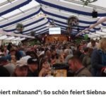 Siebnach feiert ...