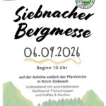 Auf geht's zur Bergmesse!